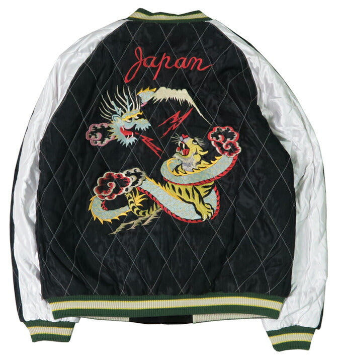 テーラー東洋 テイラー東洋 Tailor Toyo 2025年新春限定モデル ベロア×キルト サテン スカジャン SPIDERWEB, SNAKE & SKULL × DRAGON & TIGER ジャケット ベルベット 別珍 TT15666