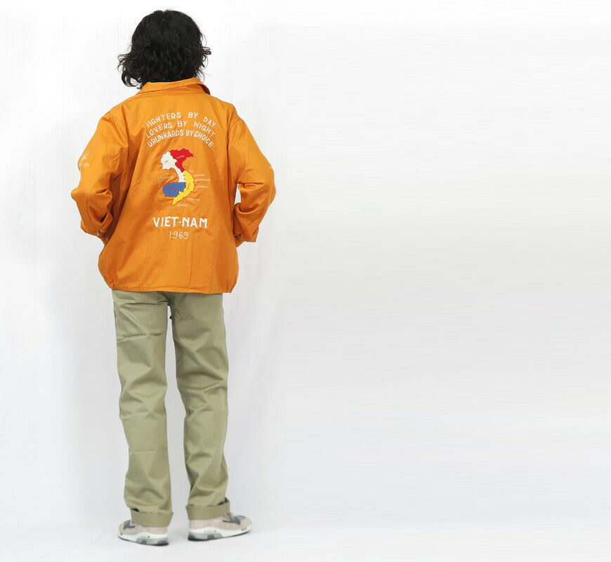 テーラー東洋 テイラー東洋 Tailor Toyo ベトナム ジャケット ベトジャン 1960年代後期 刺繍 コットン ジャンパー Late 1960s Style Cotton Vietnam Jacket “VIETNAM MAP” TT15684