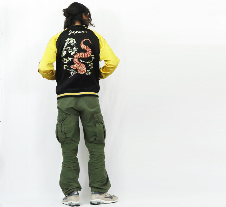 테일러 토요 테일러 토요 Tailor Toyo 리버서블 아세테이트 사틴 스카잔 고쇼 SPECIAL EDITION PIT VIPER × EAGLE & SNAKE 수베니어 수베니어 재킷 점퍼 TT15713