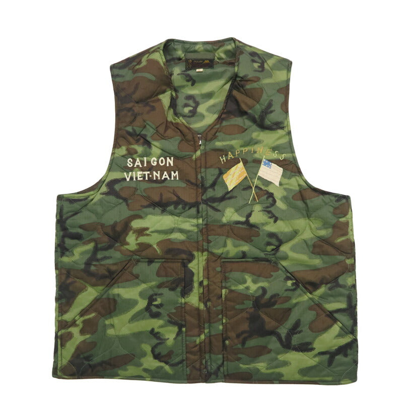 テーラー東洋 テイラー東洋 Tailor Toyo ベトナム スーベニアベスト  Vietnam Liner Vest “VIET-NAM TIGER”1960年代中期 刺繍  TT15718