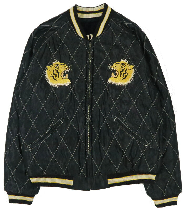 テーラー東洋 テイラー東洋 Tailor Toyo ベロア×キルト サテン スカジャン ROARING TIGER × JAPAN MAP ジャケット ベルベット 別珍 TT15792-128
