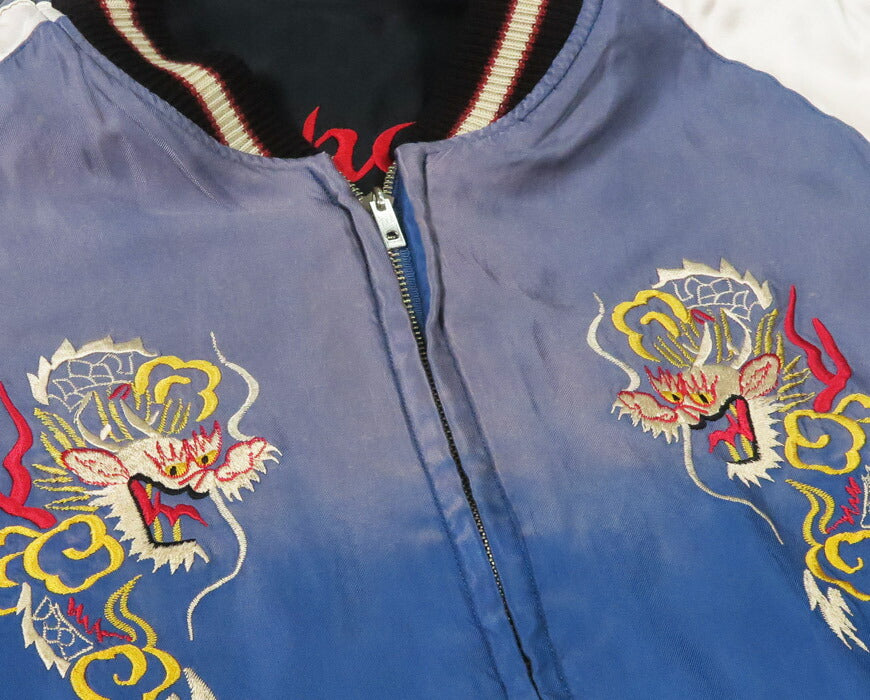 テーラー東洋 テイラー東洋 Tailor Toyo リバーシブル サテン スカジャン エイジング加工モデル RED TIGER × EAGLE ジャケット TT15793