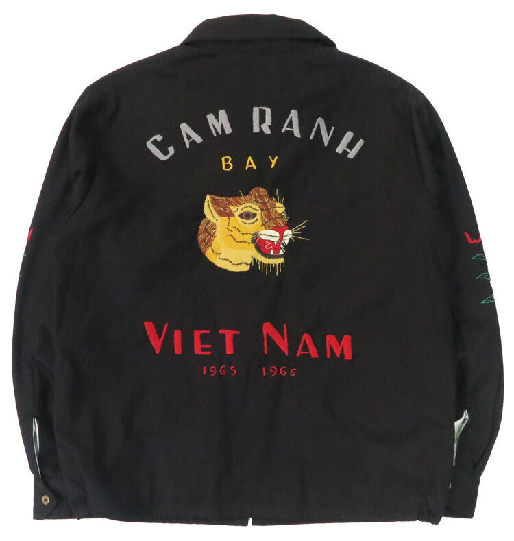 テーラー東洋 テイラー東洋 Tailor Toyo ベトナム ジャケット ベトジャン VIETNAM PANTHER 1960年代中期 刺繍 コットン ジャンパー TT15796