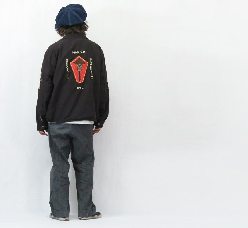 テーラー東洋 テイラー東洋 Tailor Toyo ベトナム ジャケット ベトジャン エイジングモデルSKULL 1960年代後期 刺繍 コットンレーヨン ジャンパー  TT15797