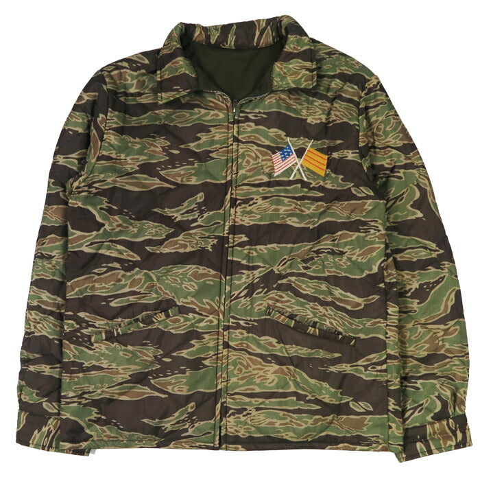 テーラー東洋 テイラー東洋 Tailor Toyo ベトナム ジャケット ベトジャン リバーシブル VIET-NAM MAP × LANDSCAPE ジャンパー TT15800