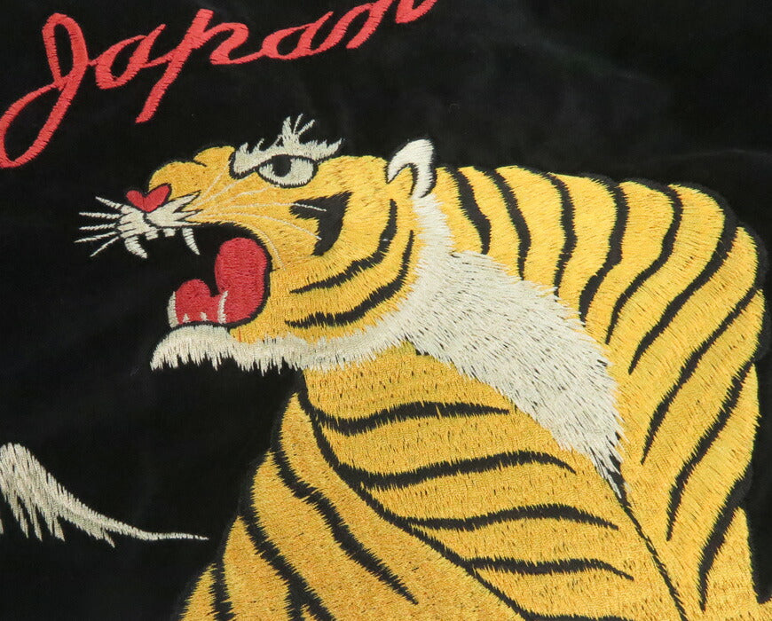 テーラー東洋 テイラー東洋 Tailor Toyo 2026年新春限定 ベロア × サテン スカジャン GOLD DRAGON & GOLD TIGER × JAPAN MAP TT1584
