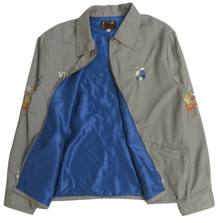 Tailor Toyo Tailor Toyo chaqueta vietnamita betojan DRAGON finales de los años 60 bordado chaqueta de algodón TT15879-115 【nueva colección primavera-verano 2026】