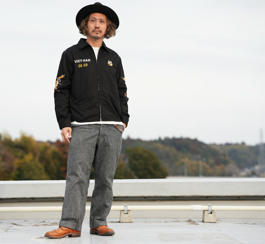 テーラー東洋 テイラー東洋 Tailor Toyo ベトナム ジャケット ベトジャン DRAGON 1960年代後期 刺繍 コットン ジャンパー TT15879-119 【2026年春夏新作】