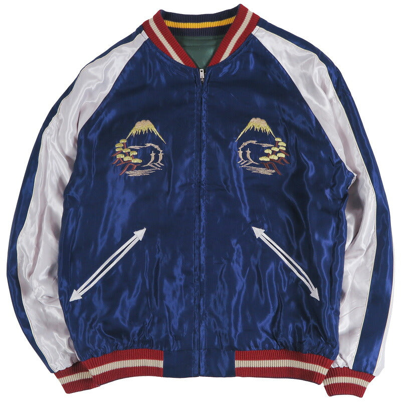 テーラー東洋テイラー東洋TailorToyoリバーシブルアセテートサテンスカジャンROARINGTIGER×EAGLE刺繍ジャケットTT15972-145【2026年秋冬新作】