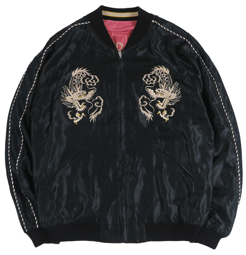 テーラー東洋 テイラー東洋 Tailor Toyo リバーシブル アセテート サテン スカジャン WHITE DRAGON × TIGER HEAD 刺繍 ジャケット TT15972-219 【2026年秋冬新作】