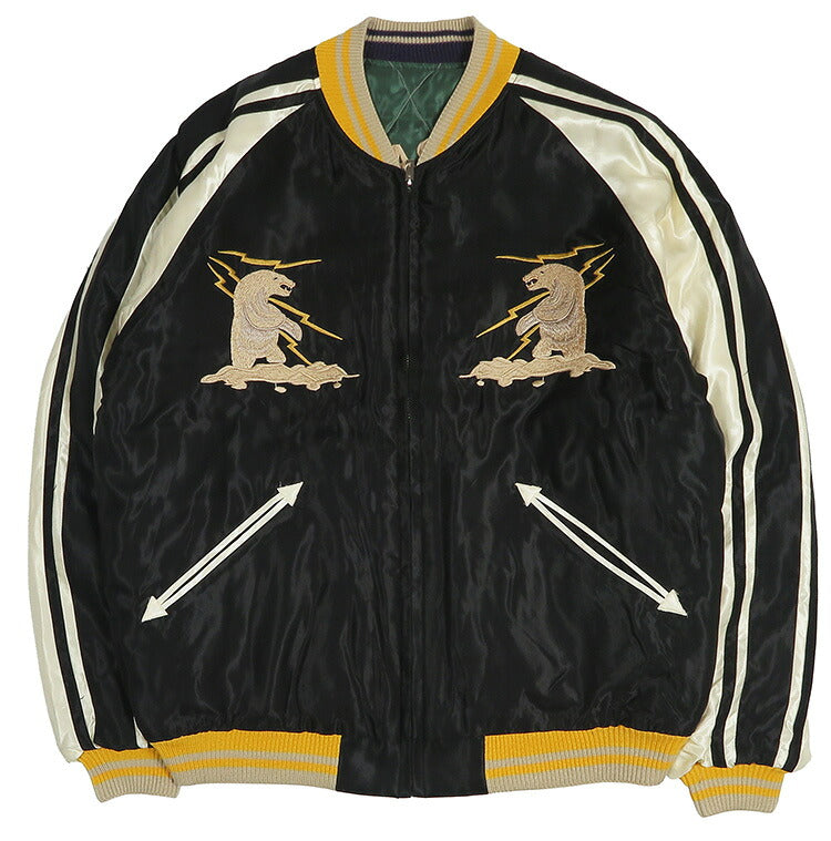 テーラー東洋 テイラー東洋 Tailor Toyo キルト サテン スカジャン MOOSE × ALASKAN EAGLE ジャケット 両面アセテート 中綿入り TT15973-119 【2026年秋冬新作】