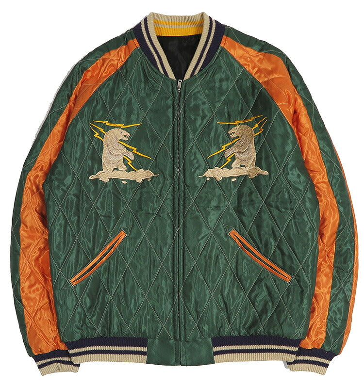 テーラー東洋 テイラー東洋 Tailor Toyo キルト サテン スカジャン MOOSE × ALASKAN EAGLE ジャケット 両面アセテート 中綿入り TT15973-119 【2026年秋冬新作】