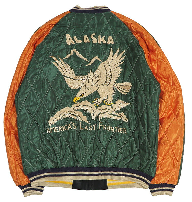 テーラー東洋 テイラー東洋 Tailor Toyo キルト サテン スカジャン MOOSE × ALASKAN EAGLE ジャケット 両面アセテート 中綿入り TT15973-119 【2026年秋冬新作】