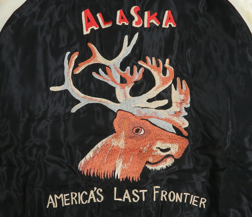 テーラー東洋 テイラー東洋 Tailor Toyo キルト サテン スカジャン MOOSE × ALASKAN EAGLE ジャケット 両面アセテート 中綿入り TT15973-119 【2026年秋冬新作】