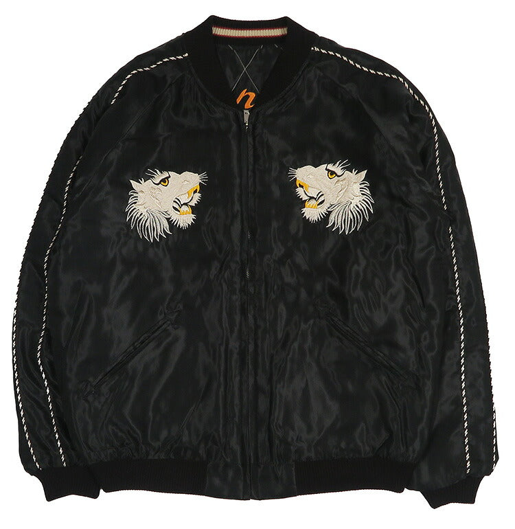 テーラー東洋 テイラー東洋 Tailor Toyo キルト サテン スカジャン WHITE TIGER × DUELLING DRAGONS ジャケット 両面アセテート 中綿入り TT15973-219 【2026年秋冬新作】