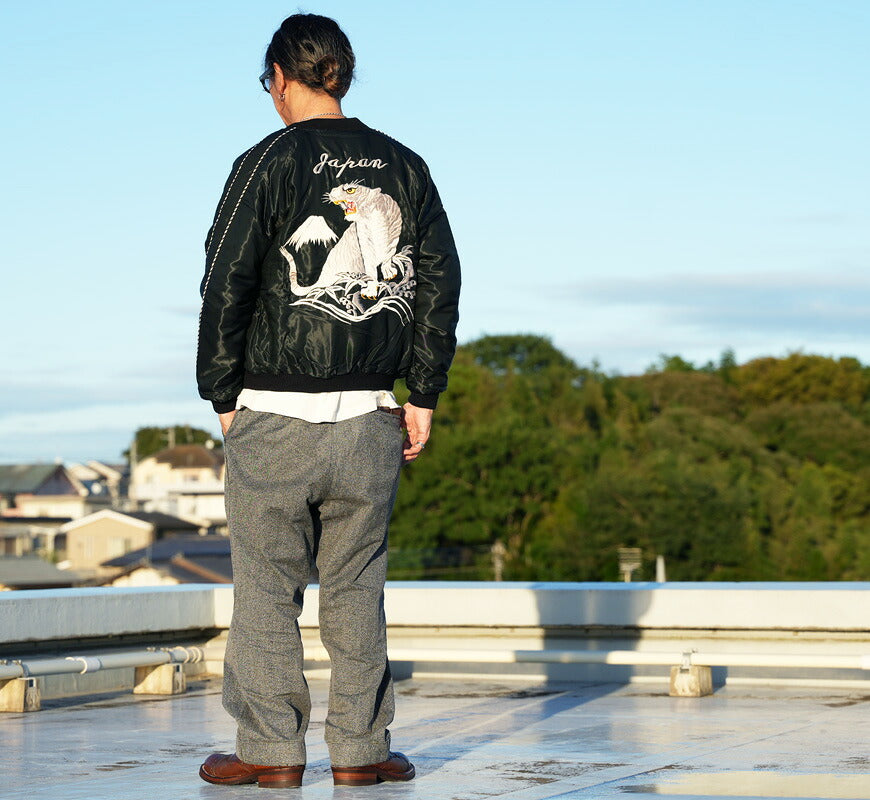 テーラー東洋 テイラー東洋 Tailor Toyo キルト サテン スカジャン WHITE TIGER × DUELLING DRAGONS ジャケット 両面アセテート 中綿入り TT15973-219 【2026年秋冬新作】