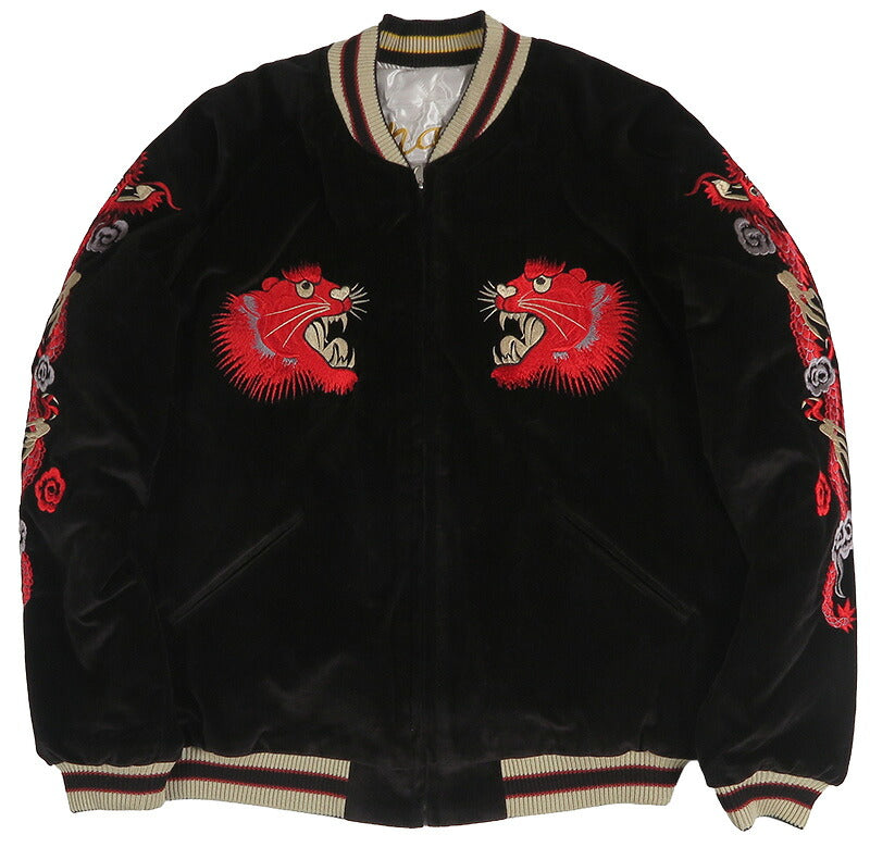 テーラー東洋 テイラー東洋 Tailor Toyo ベロア×キルト サテン スカジャン RED TIGER × LANDSCAPE ジャケット ベルベット 別珍 TT15974-119 【2026年秋冬新作】