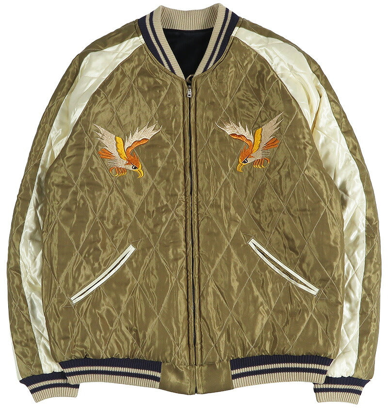 テーラー東洋 テイラー東洋 Tailor Toyo ベロア×キルト サテン スカジャン WHITE DRAGON × JAPAN MAP ジャケット ベルベット 別珍 TT15974-128 【2026年秋冬新作】