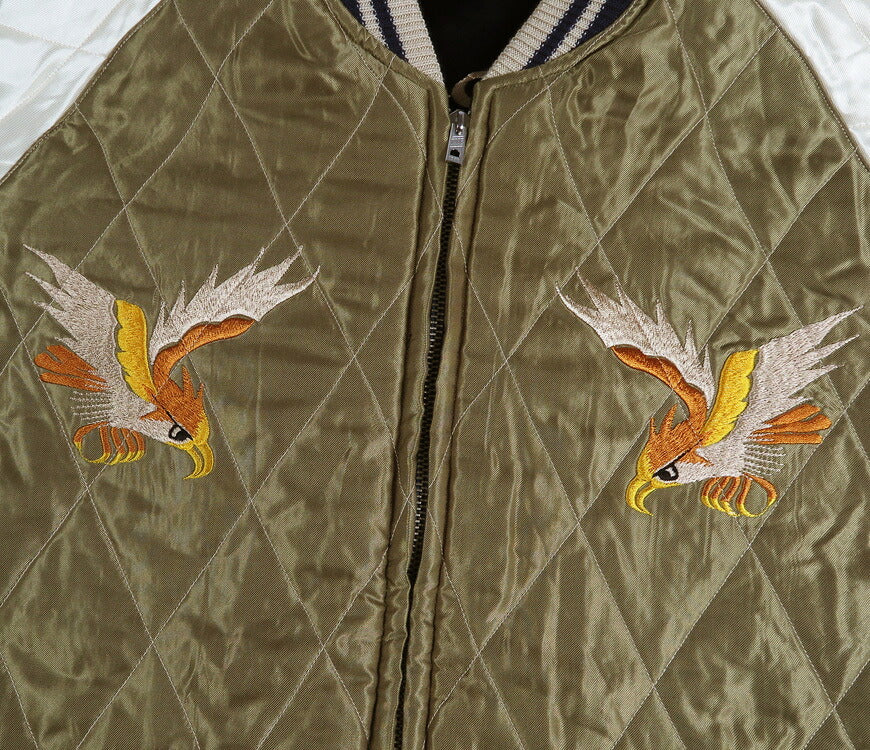 テーラー東洋 テイラー東洋 Tailor Toyo ベロア×キルト サテン スカジャン WHITE DRAGON × JAPAN MAP ジャケット ベルベット 別珍 TT15974-128 【2026年秋冬新作】