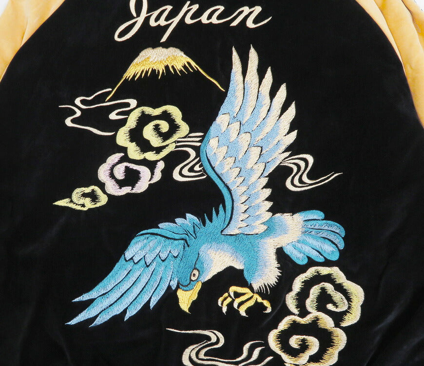 テーラー東洋 テイラー東洋 Tailor Toyo 2TONE ベロア × サテン スカジャン BLUE EAGLE × ROARING TIGER ジャケット TT15975-128 【2026年秋冬新作】