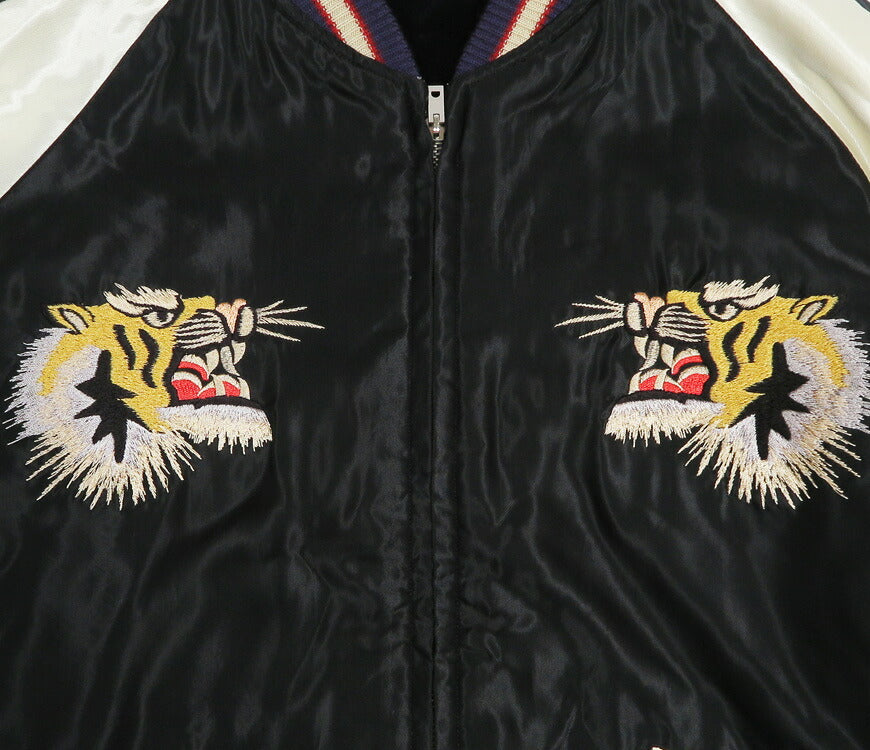 テーラー東洋 テイラー東洋 Tailor Toyo 2TONE ベロア × サテン スカジャン BLUE EAGLE × ROARING TIGER ジャケット TT15975-128 【2026年秋冬新作】