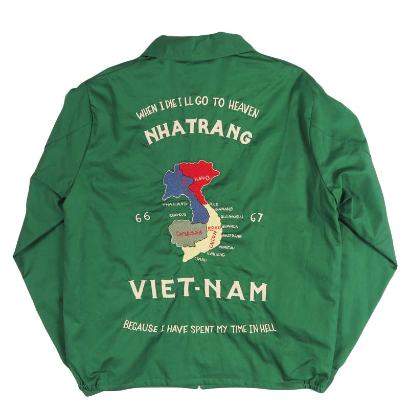 テーラー東洋 テイラー東洋 Tailor Toyo ベトナム ジャケット ベトジャン “VIETNAM MAP” 1960年代後期 刺繍 コットン ジャンパー TT15977【2026年秋冬新作】