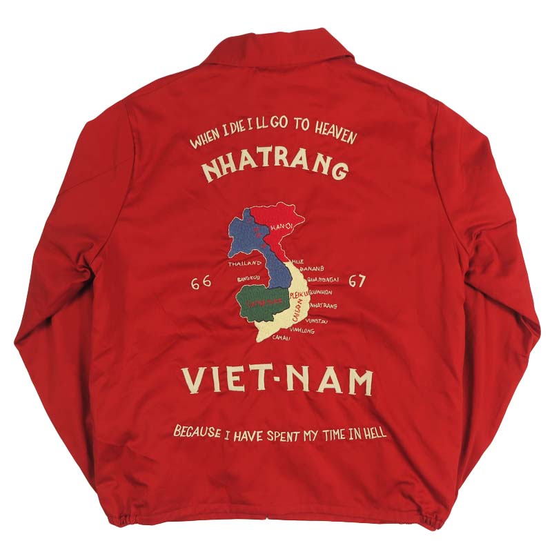 テーラー東洋 テイラー東洋 Tailor Toyo ベトナム ジャケット ベトジャン “VIETNAM MAP” 1960年代後期 刺繍 コットン ジャンパー TT15977【2026年秋冬新作】