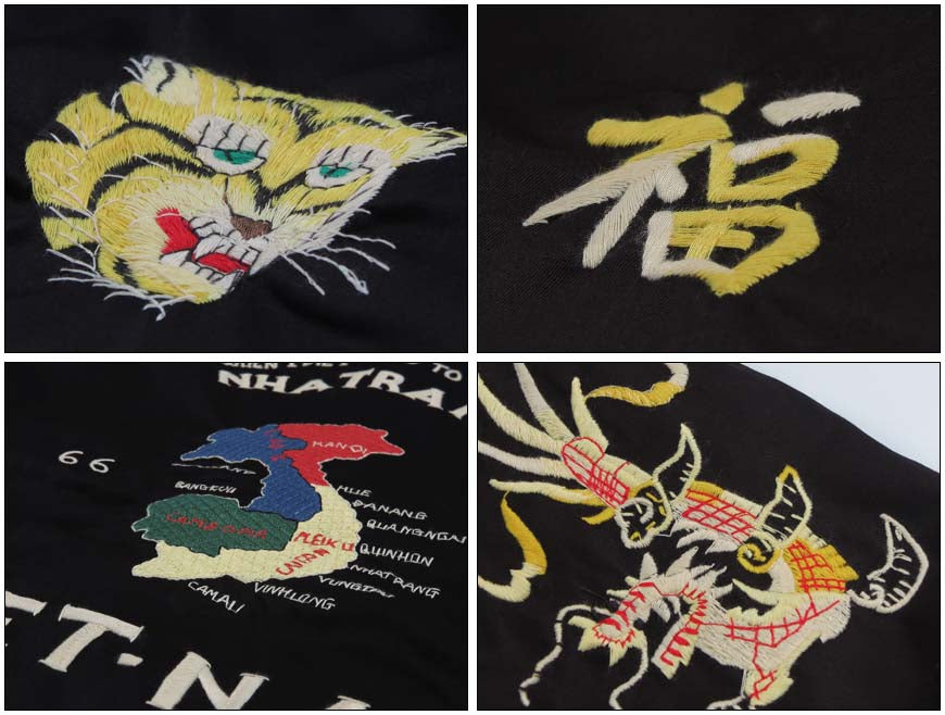 テーラー東洋 テイラー東洋 Tailor Toyo ベトナム ジャケット ベトジャン “VIETNAM MAP” 1960年代後期 刺繍 コットン ジャンパー TT15977【2026年秋冬新作】