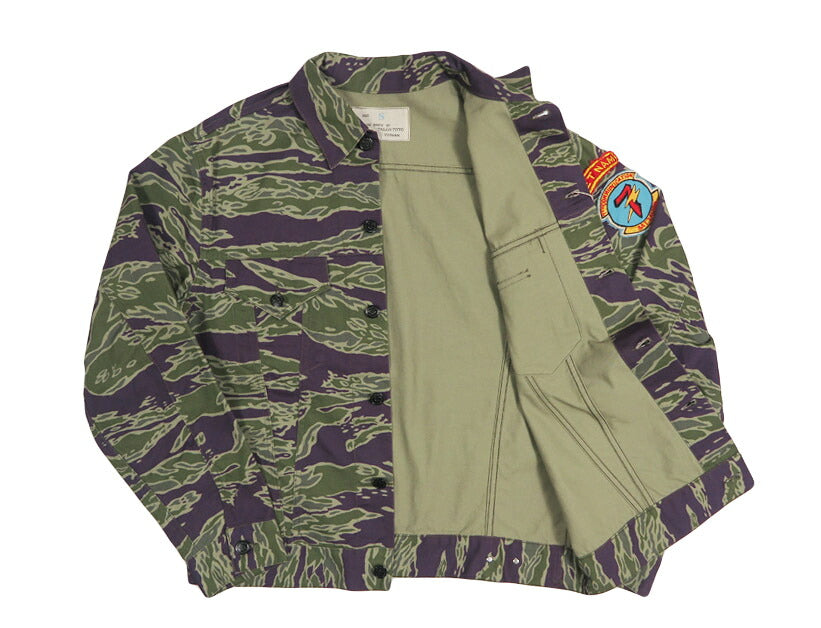 テーラー東洋 テイラー東洋 Tailor Toyo タイガーカモフラージュ ツアージャケット "7th COMM" ベトジャン TT15981 【2026年春夏新作】