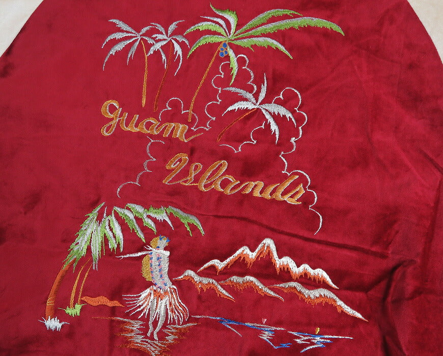 テーラー東洋 テイラー東洋 Tailor Toyo ベロア × サテン スカジャン 港商 SPECIAL EDITION GUAM ISLANDS × SEAHORSE スーベニア スーヴェニア ジャケット ジャンパー TT16010-170 【2026年秋冬新作】