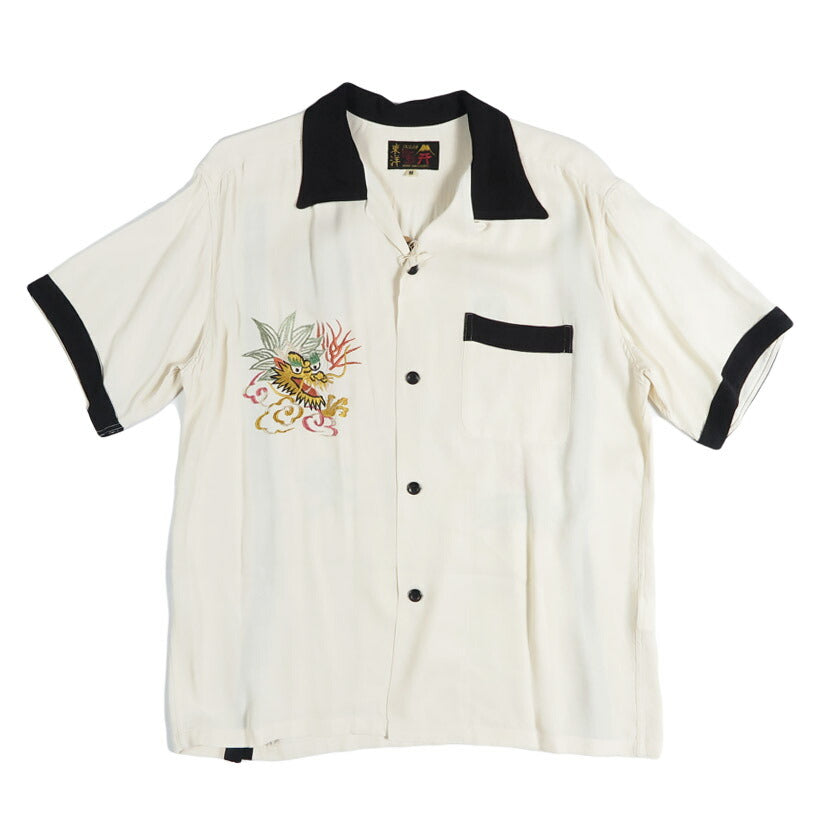 テーラー東洋 Tailor Toyo 半袖 スカ刺繍 ボウリングシャツ SUKA SHIRT "DRAGON" TT39701 【2026年春夏新作】
