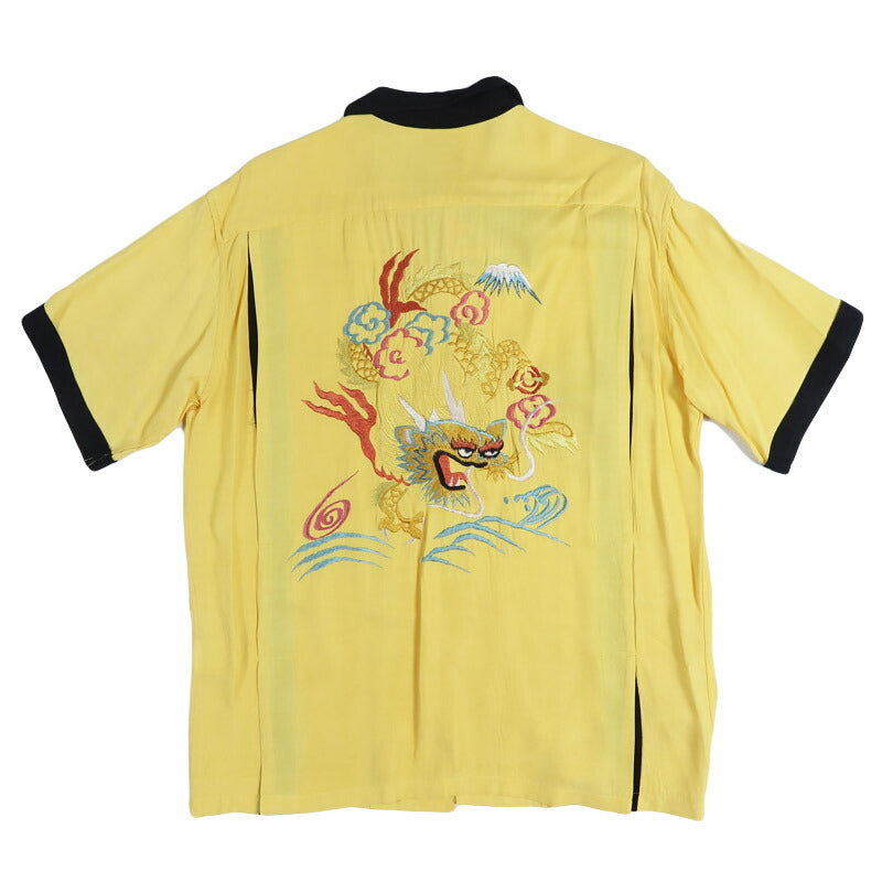 テーラー東洋 Tailor Toyo 半袖 スカ刺繍 ボウリングシャツ SUKA SHIRT
