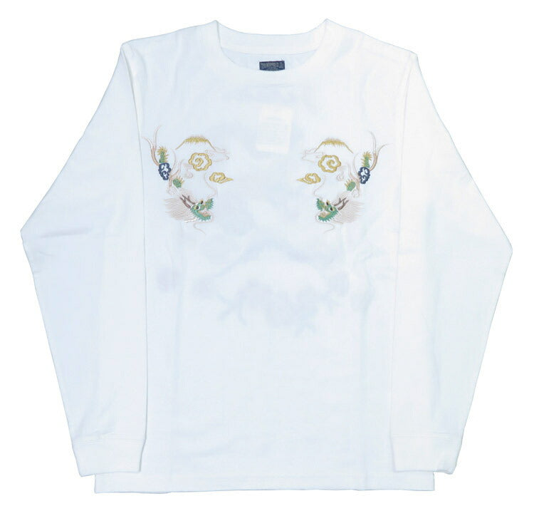 テーラー東洋 Tailor Toyo 長袖 スカ刺繍 Tシャツ LONG SLEEVE SUKA T-SHIRT EMBROIDERED “DRAGON” テイラー東洋 TT69470