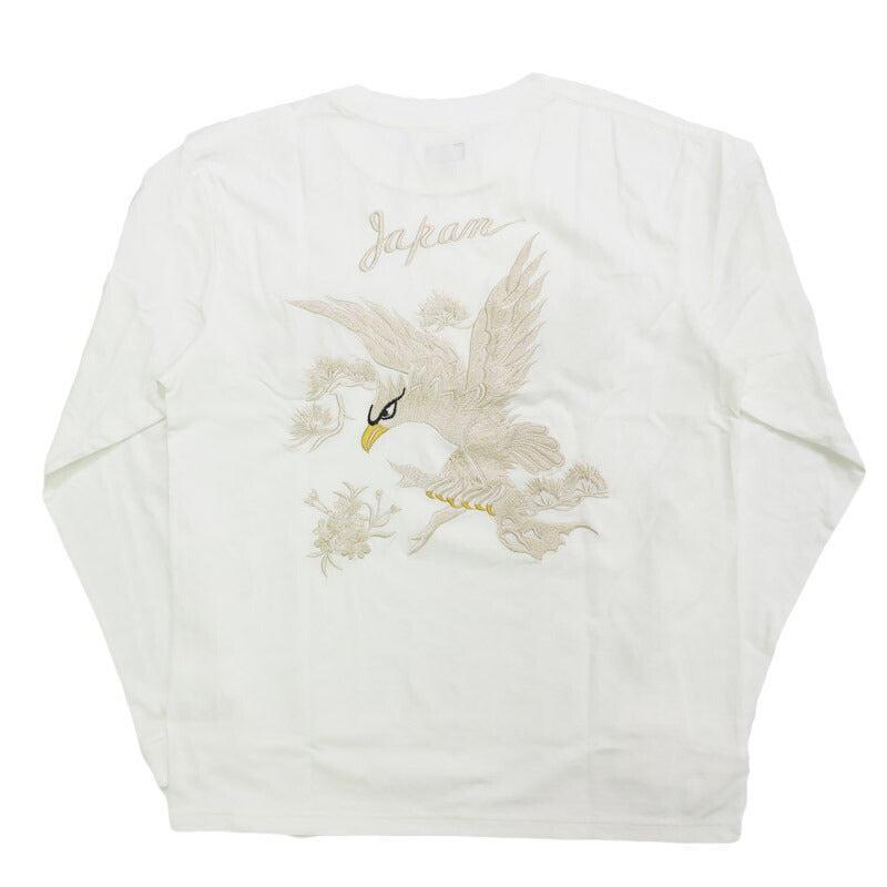 テーラー東洋 Tailor Toyo 長袖 スカ刺繍 Tシャツ LONG SLEEVE SUKA T-SHIRT EMBROIDERED “EAGLE” テイラー東洋 TT69647