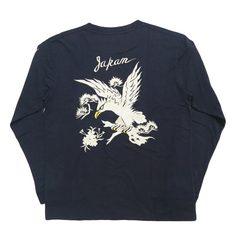 テーラー東洋 Tailor Toyo 長袖 スカ刺繍 Tシャツ LONG SLEEVE SUKA T-SHIRT EMBROIDERED “EAGLE” テイラー東洋 TT69647