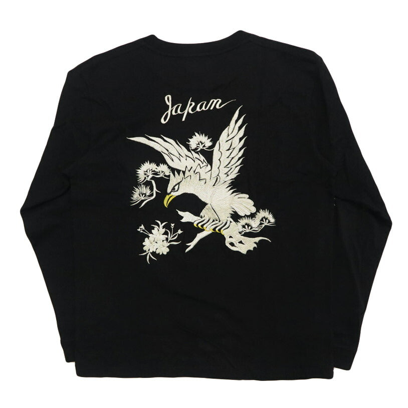 テーラー東洋 Tailor Toyo 長袖 スカ刺繍 Tシャツ LONG SLEEVE SUKA T-SHIRT EMBROIDERED “EAGLE” テイラー東洋 TT69647