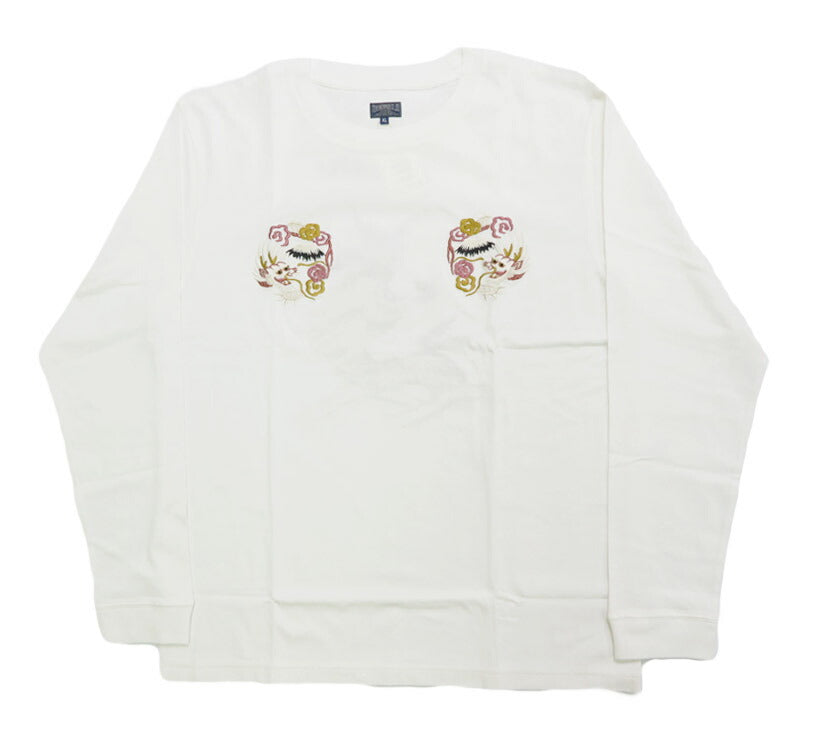 テーラー東洋 Tailor Toyo 長袖 スカ刺繍 Tシャツ LONG SLEEVE SUKA T-SHIRT EMBROIDERED “DRAGON” テイラー東洋 TT69648