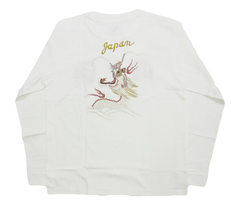 テーラー東洋 Tailor Toyo 長袖 スカ刺繍 Tシャツ LONG SLEEVE SUKA T-SHIRT EMBROIDERED “DRAGON” テイラー東洋 TT69648