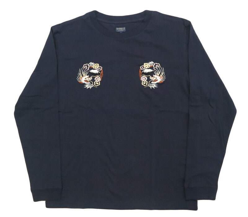 テーラー東洋 Tailor Toyo 長袖 スカ刺繍 Tシャツ LONG SLEEVE SUKA T-SHIRT EMBROIDERED “DRAGON” テイラー東洋 TT69648