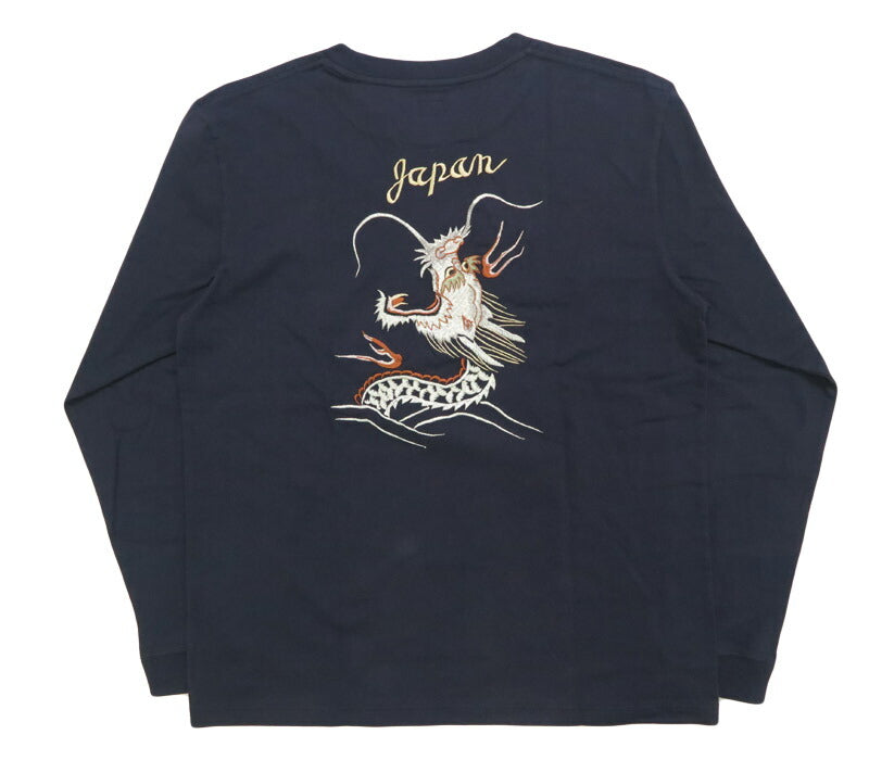 テーラー東洋 Tailor Toyo 長袖 スカ刺繍 Tシャツ LONG SLEEVE SUKA T-SHIRT EMBROIDERED “DRAGON” テイラー東洋 TT69648