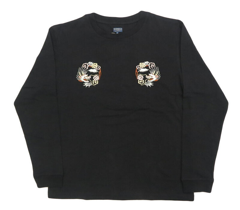テーラー東洋 Tailor Toyo 長袖 スカ刺繍 Tシャツ LONG SLEEVE SUKA T-SHIRT EMBROIDERED “DRAGON” テイラー東洋 TT69648