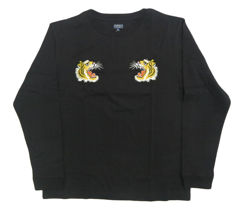テーラー東洋 Tailor Toyo 長袖 スカ刺繍 Tシャツ LONG SLEEVE SUKA T-SHIRT EMBROIDERED “TIGER” テイラー東洋 TT69649