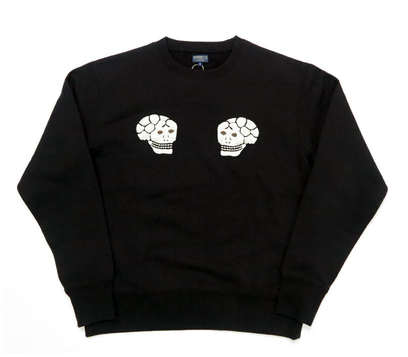 テーラー東洋 Tailor Toyo 長袖 スカ刺繍 クルーネック スウェットSUKA CREW SWEAT EMBROIDERED “SKULL & SNAKE” テイラー東洋 TT69650
