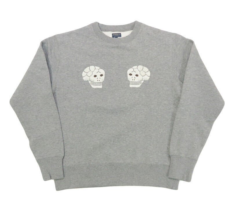 テーラー東洋 Tailor Toyo 長袖 スカ刺繍 クルーネック スウェットSUKA CREW SWEAT EMBROIDERED “SKULL & SNAKE” テイラー東洋 TT69650