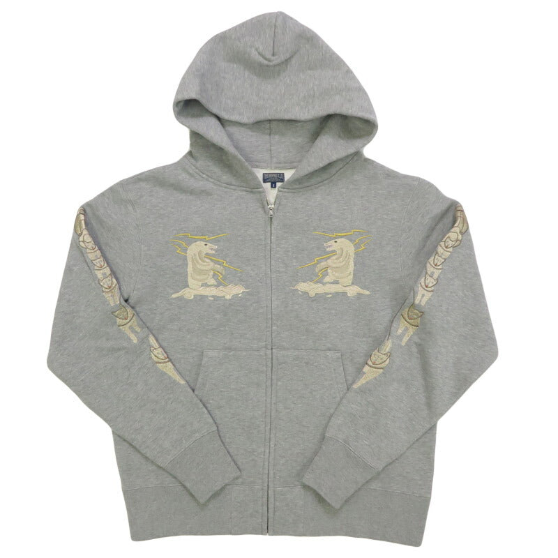 テーラー東洋 Tailor Toyo เสื้อฮู้ดซิปแขนยาวปักลายสกา SUKA ZIP PARKA ปักลาย “ALASKA” テイラー東洋 TT69652