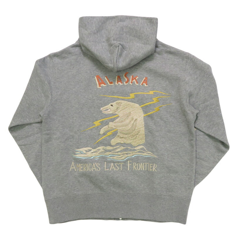 テーラー東洋 Tailor Toyo เสื้อฮู้ดซิปแขนยาวปักลายสกา SUKA ZIP PARKA ปักลาย “ALASKA” テイラー東洋 TT69652