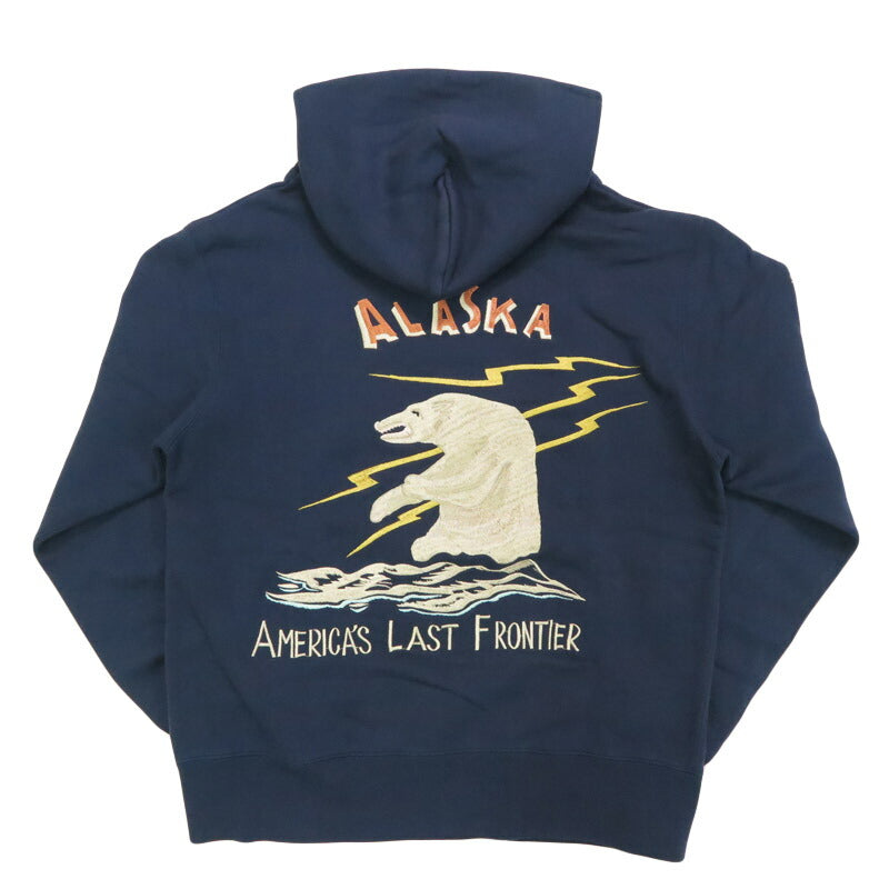 テーラー東洋 Tailor Toyo เสื้อฮู้ดซิปแขนยาวปักลายสกา SUKA ZIP PARKA ปักลาย “ALASKA” テイラー東洋 TT69652