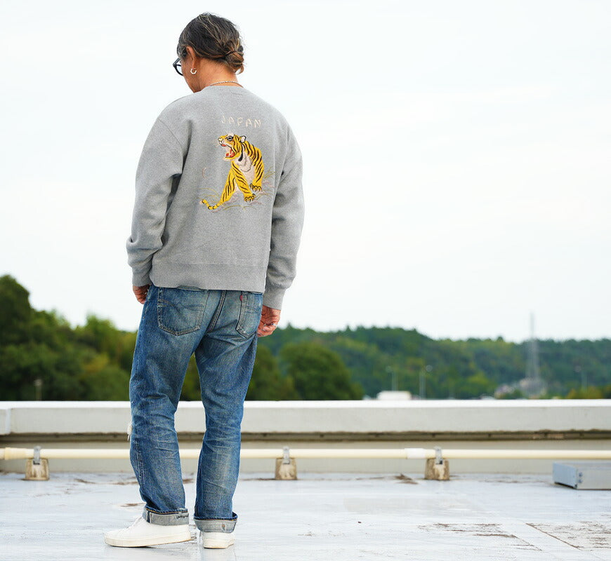テーラー東洋 Tailor Toyo スカ刺繍 クルーネック スウェット TIGER テイラー東洋 TT69814 【2026年秋冬新作】