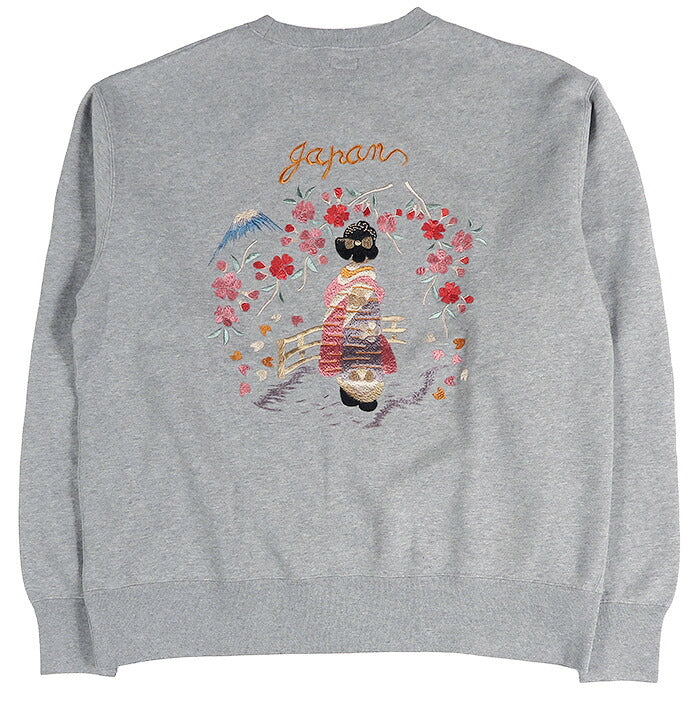 テーラー東洋 Tailor Toyo スカ刺繍 クルーネック スウェット MAIKO テイラー東洋 TT69815 【2026年秋冬新作】