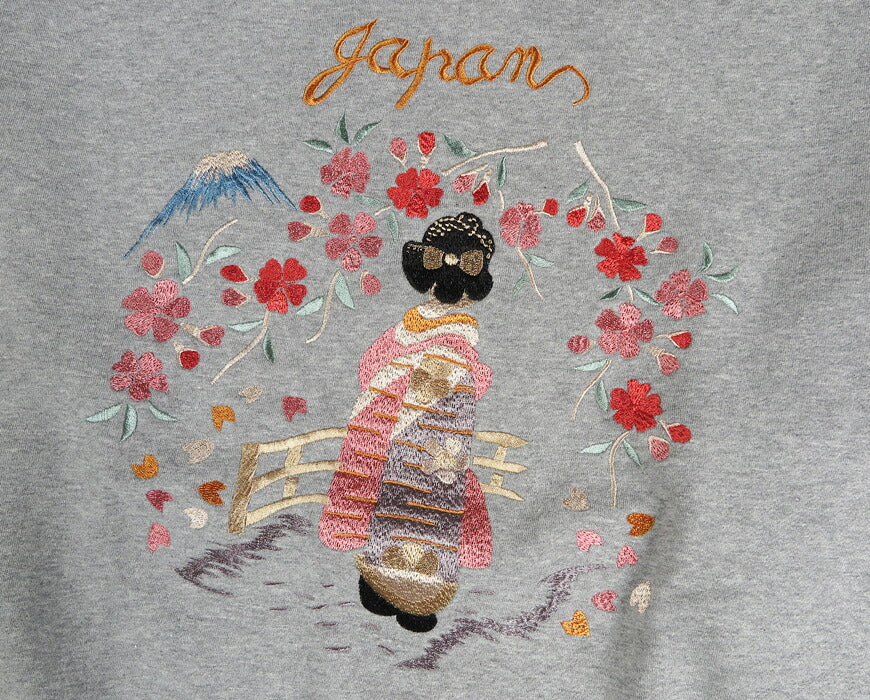 テーラー東洋 Tailor Toyo スカ刺繍 クルーネック スウェット MAIKO テイラー東洋 TT69815 【2026年秋冬新作】